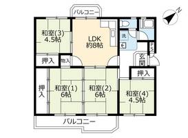 物件の間取り画像