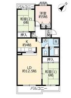 物件の間取り画像