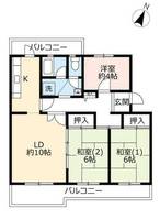 物件の間取り画像
