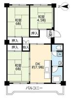 物件の間取り画像