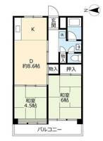 UR尾上0010806の間取り