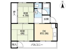 物件の間取り画像