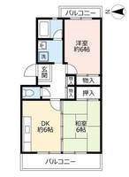 UR加島0020103の間取り