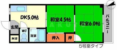 物件の間取り画像