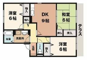 アルパポンテ1番館の間取り