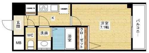 シャルマンフジ新大阪の間取り