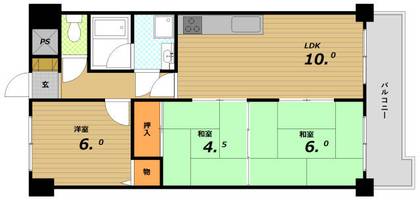 物件の間取り画像