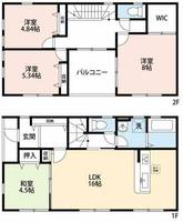 物件の間取り画像