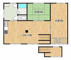 福島ハイツの間取り