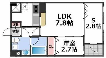 物件の間取り画像