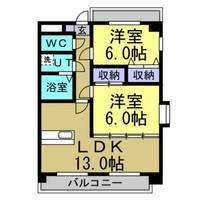 ルミエール301の間取り
