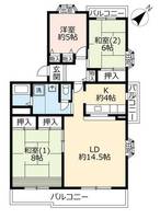 物件の間取り画像