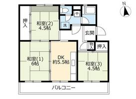 物件の間取り画像