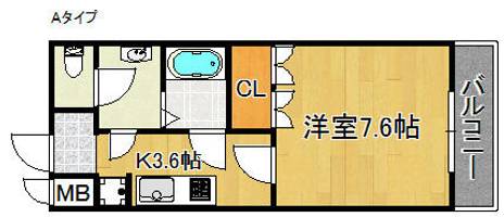 物件の間取り画像