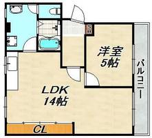 東須磨プラザの間取り