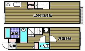 物件の間取り画像