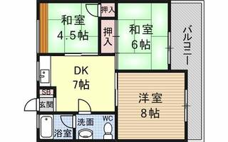 物件の間取り画像