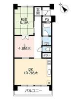 UR尾上0060908の間取り