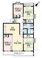 物件の間取り画像