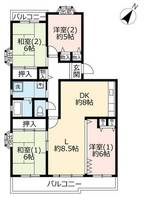 物件の間取り画像