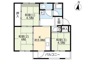 物件の間取り画像