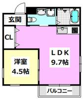 アルル三番館の間取り