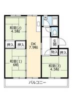 UR金剛0230305の間取り