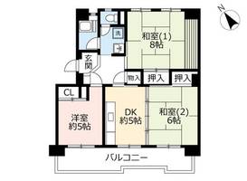 物件の間取り画像