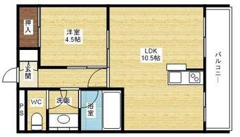 ウィンドヒル三国の間取り