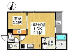 物件の間取り画像