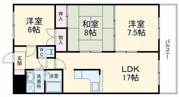 物件の間取り画像