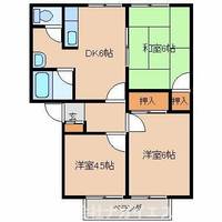 コスモス郷瀬201の間取り