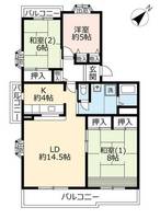 物件の間取り画像