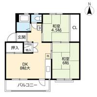 UR城野0200024の間取り