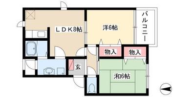 物件の間取り画像