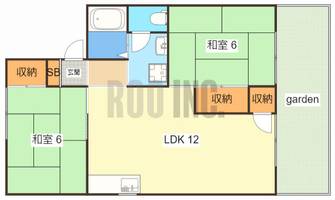 物件の間取り画像