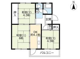 物件の間取り画像