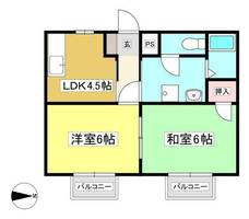 物件の間取り画像