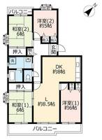 物件の間取り画像