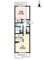 物件の間取り画像