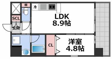物件の間取り画像
