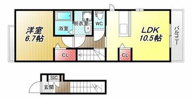 物件の間取り画像