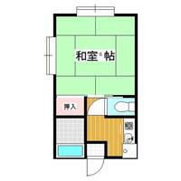 サンフラワー菊池ヶ丘B203の間取り