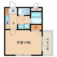 プティリヴィエールの間取り