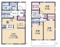 兵庫県加古川市野口町野口(一戸建)の賃貸物件の間取り
