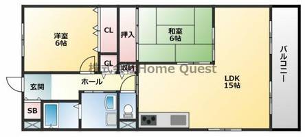 物件の間取り画像