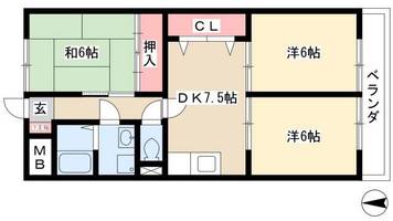 物件の間取り画像