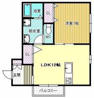 Plenus恵我之荘の間取り