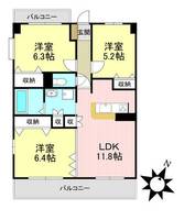 物件の間取り画像