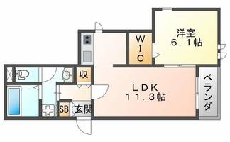 物件の間取り画像